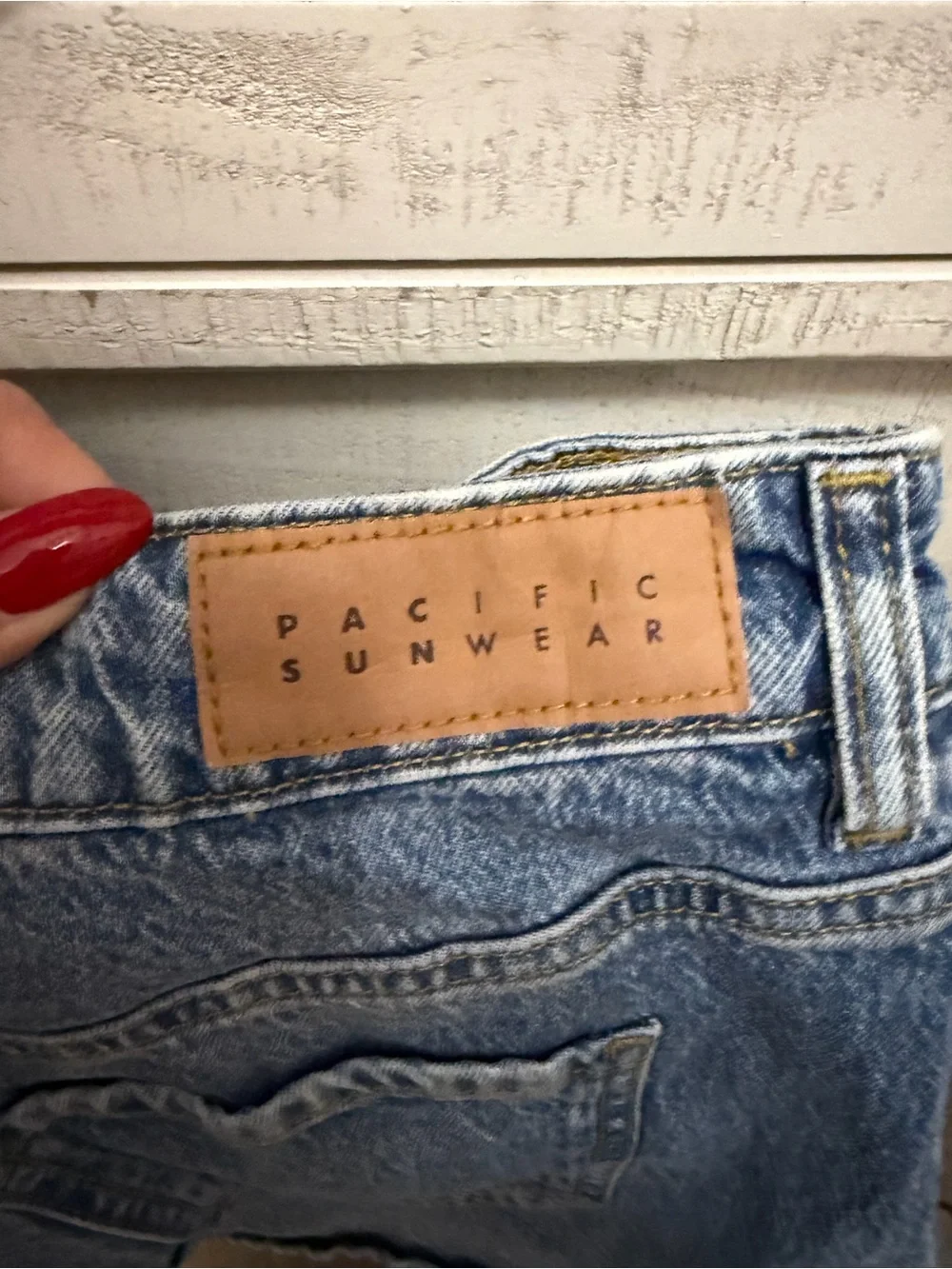 Pacsun denim skirt